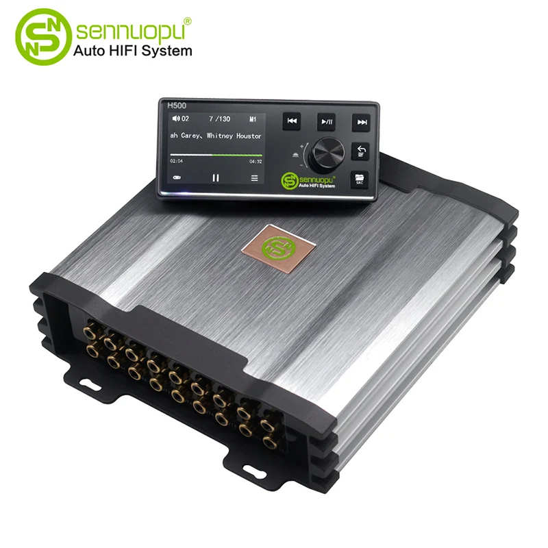 Avtomobil ampi 8 kanal gücləndiricisi 12 ch dsp audio prosessoru