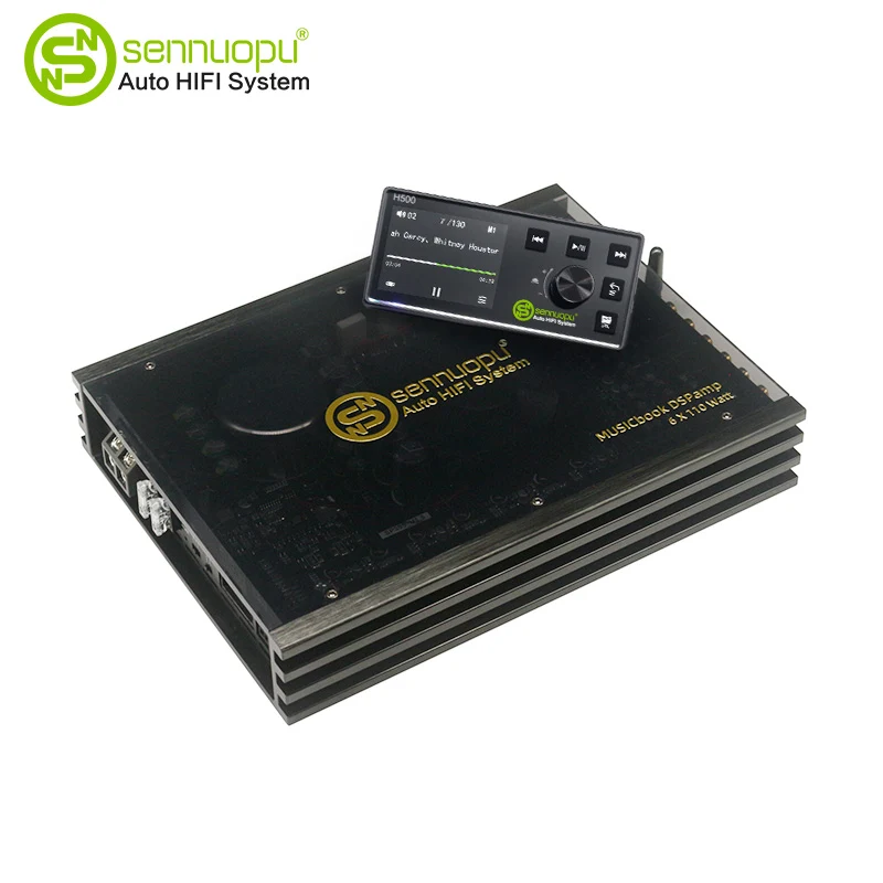 Avtomobil DSP gücləndiricisi 6 * 110 W 31 Band Ekvalayzer