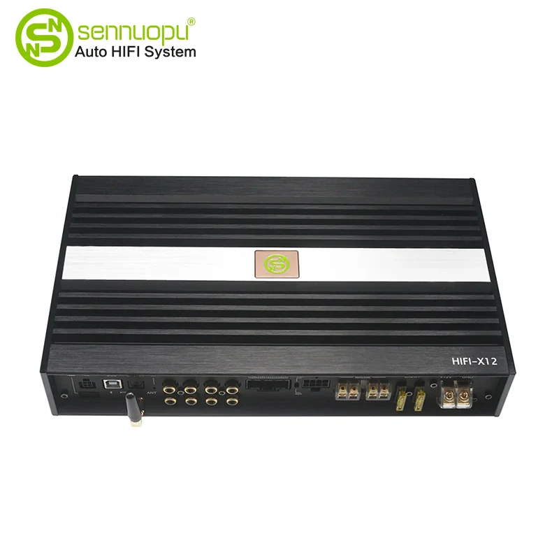 Avtomobil DSP gücləndiricisi 8 ch amp 10 CH rəqəmsal siqnal prosessoru ilə