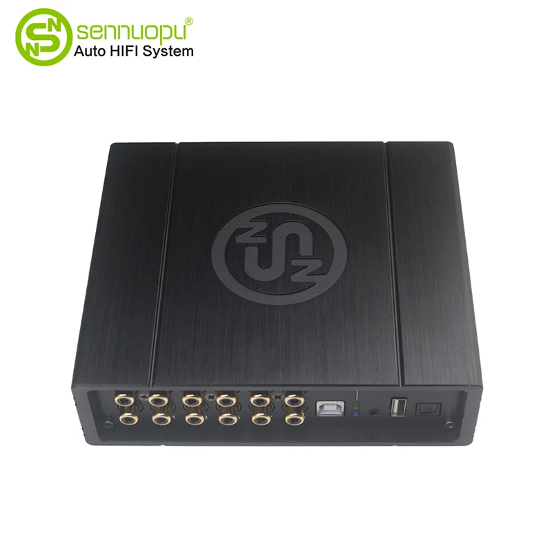 Yüksək performanslı 8 kanal amp 10-ch dsp sistemi